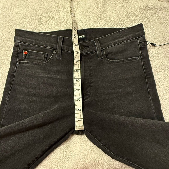 Hudson Jeans Dark Gray Skinny Stretch Jeans - Picture 6 of 11